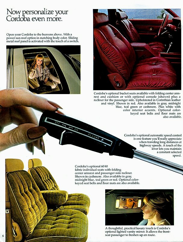 1979 Chrysler Cordoba Brochure Page 1